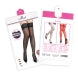 Black Crisscross Detail Fishnet Open Back Body Stocking