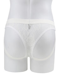 Lace See Through Elastic Band Men Jock Underwear