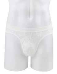 Lace See Through Elastic Band Men Jock Underwear