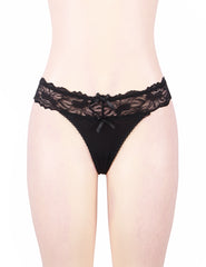 Floral Lace Cheeky Panty