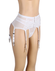 Sexy Lace Garter Five Hook and Eye Panty